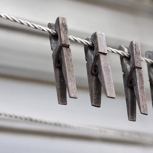 Jack Galvanised Clothesline Coil 30m 3.36mm Steel Extra Strength