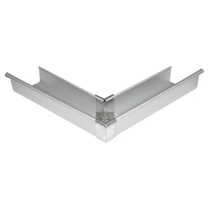 Fielders Zinc Quad Gutter External Mitre - 115mm
