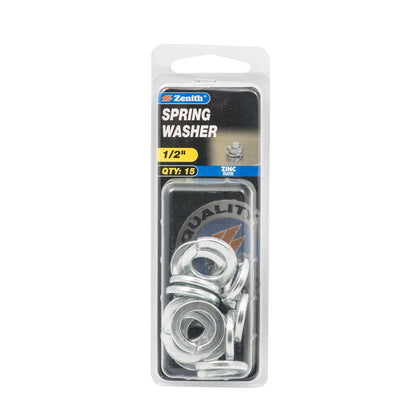 Zenith Spring Washer - 1/2" - 15 Pack