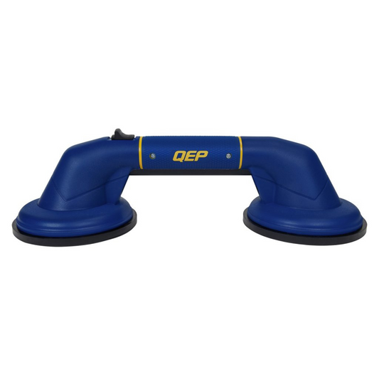 QEP ProMAXGrip Double Suction Cup - 80kg - 120 x 340mm - Black