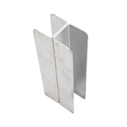 Ridgi Galvanised Steel Joiner Post - 0.65m x 110mm