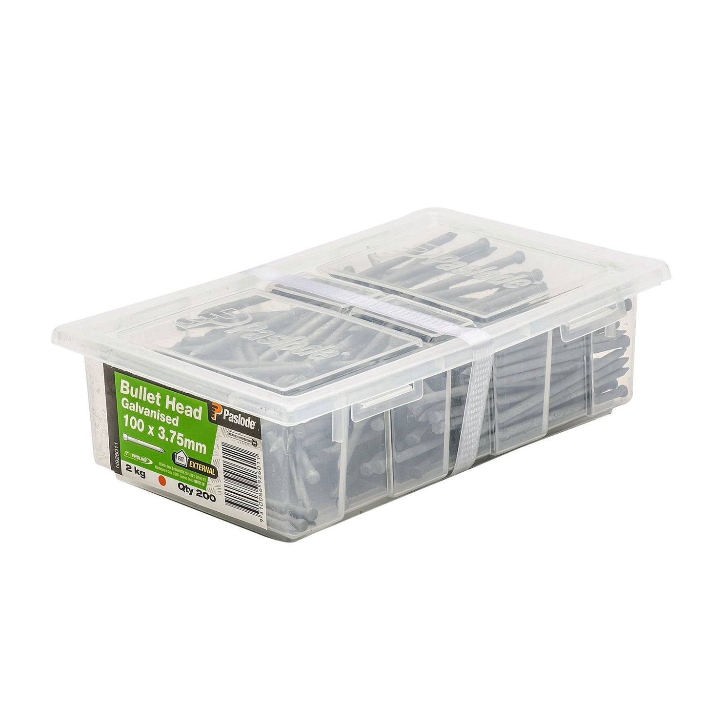 Paslode Bullet Head Nails - 100 x 3.75mm - 200 Pack