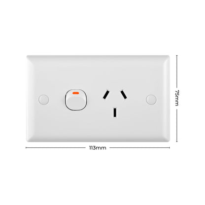 Deta Solid Plate Single Power Point