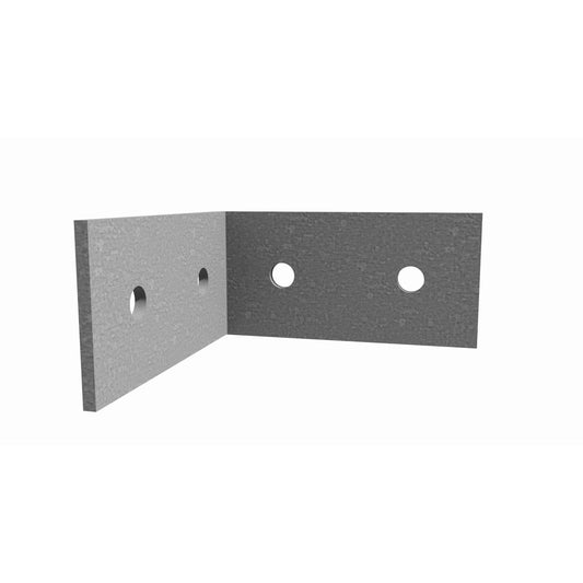 Dunnings Galvanised Angle Bracket - 130x130x65mm