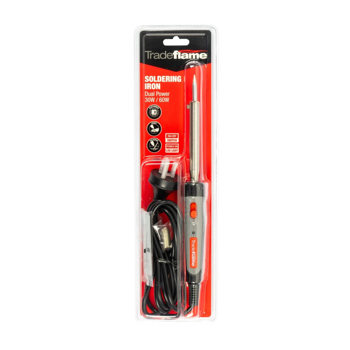 Soldering Iron - 30W/60W - 50 x 280 x 40mm