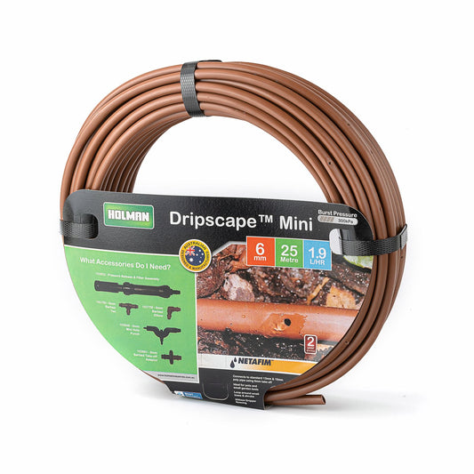 Holman 6mm Miniscape Drip Tube - 25m