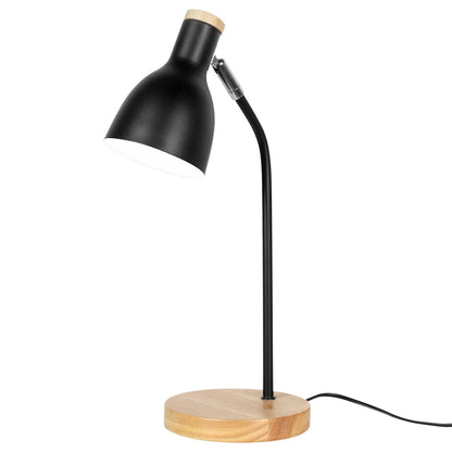 Verve Design Black Lexi Desk Lamp - 150 x 420mm