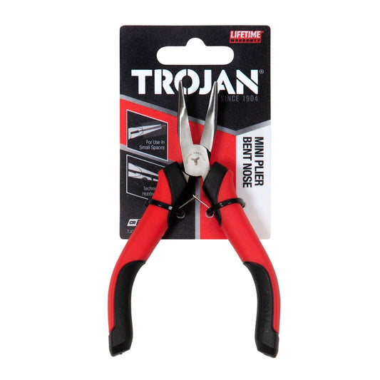 Trojan Mini Bent Nose Plier 125mm