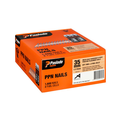 Paslode Impulse PPN Nails - 35 x 3.15mm - 1600 Pack
