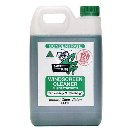 Bar's Bugs Windscreen Cleaner Concentrate 3L