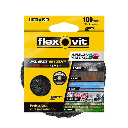 Flexovit 100mm Flexi Strip Stripping Disc