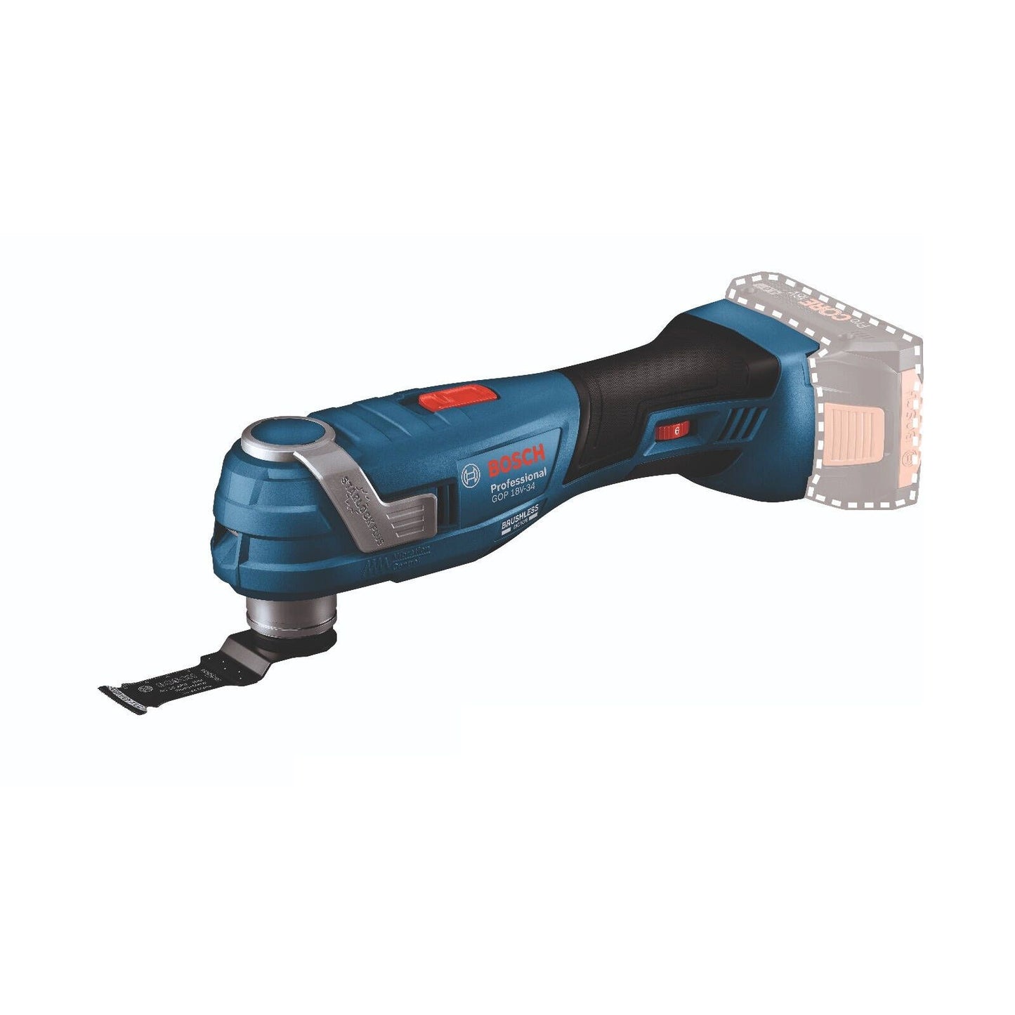 Bosch Multi Cutter - 18V - Skin Only - 115 x 95 x 316mm