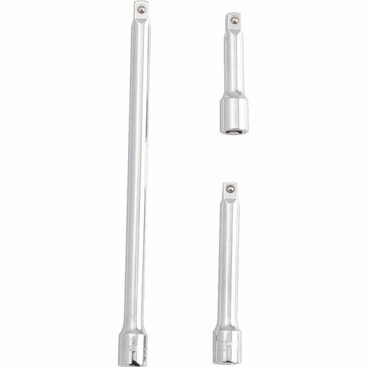 Kincrome 3 Piece Extension Bar Set - 1/4 Drive