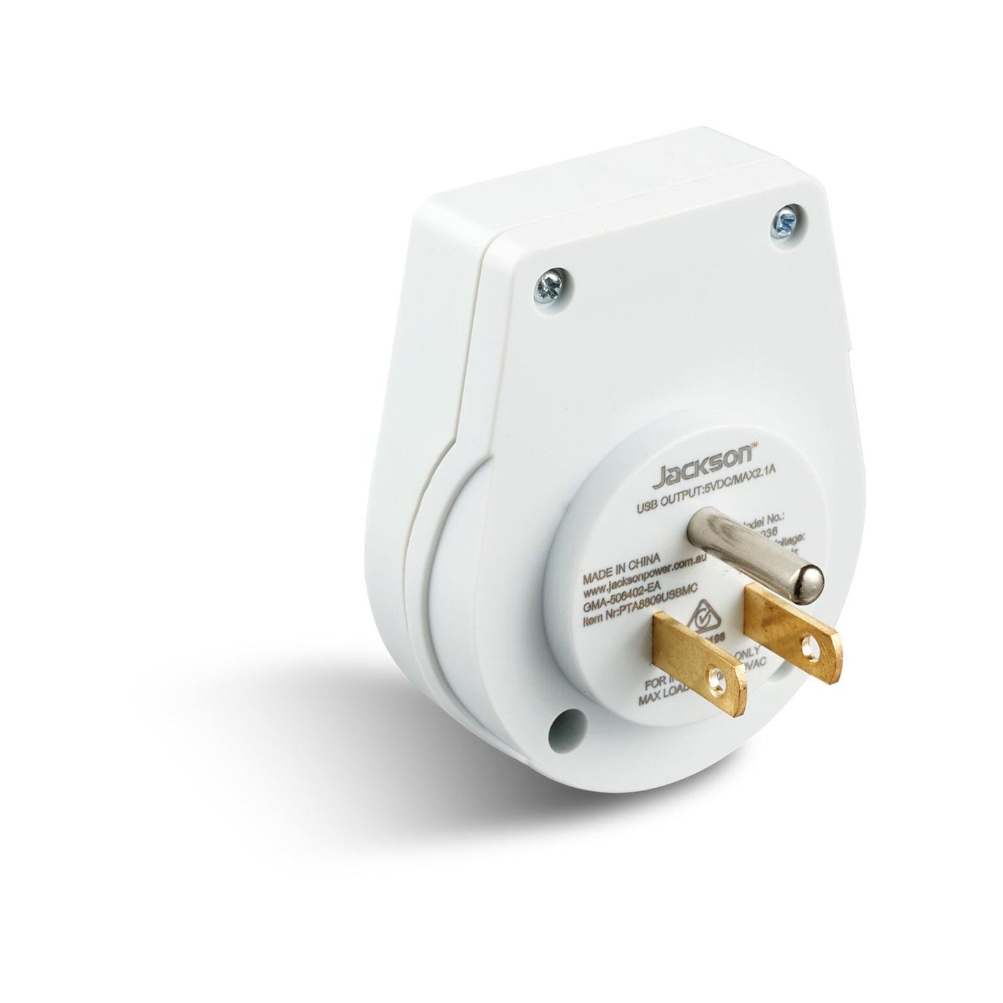 Jackson Outbound Slim USB Travel Adaptor - USA, Canada