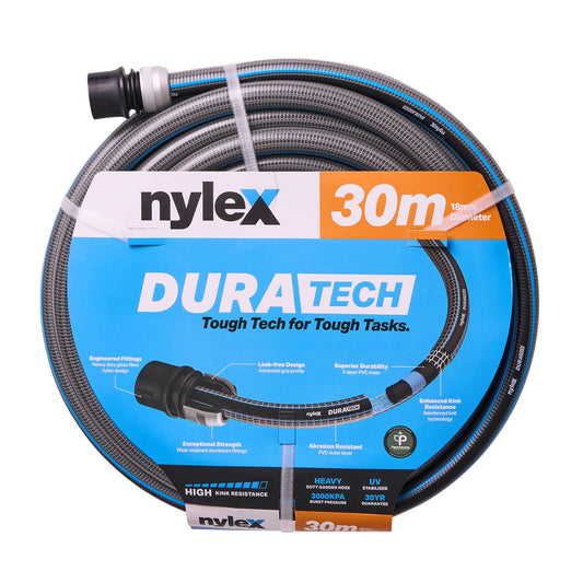 Nylex Duratech Garden Hose - 30m x 18mm