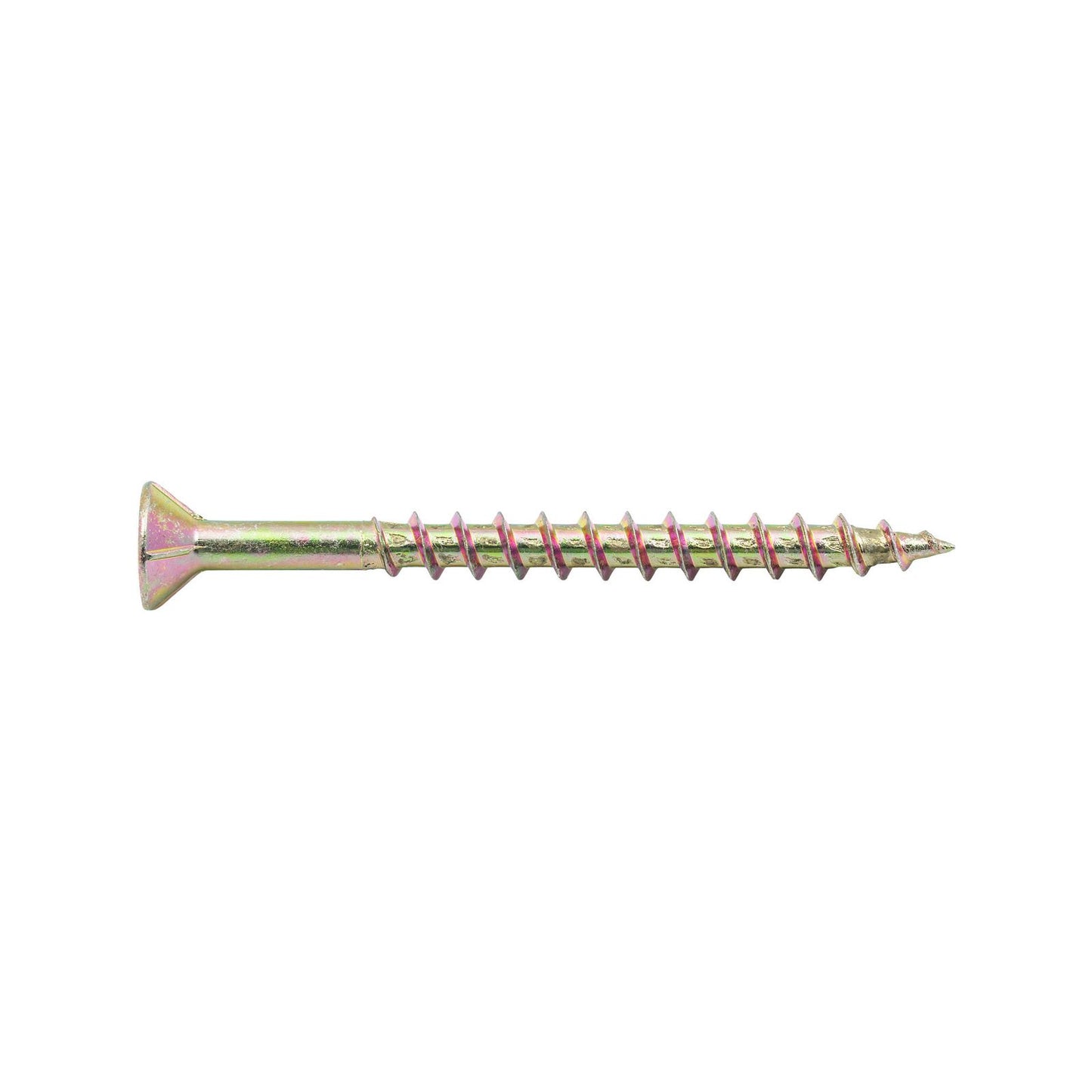 Zenith Gold Passivated Chipboard Screws - 8g x 50mm - 50 Pack