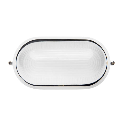 Brilliant White Davis Oval LED Bunker Light - 9W