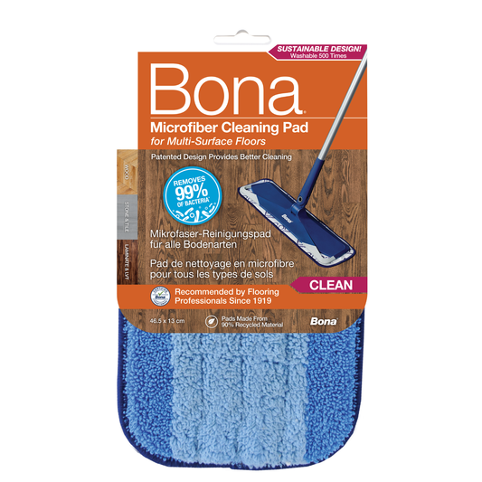 Bona Microfiber Cleaning Pad - 255mm