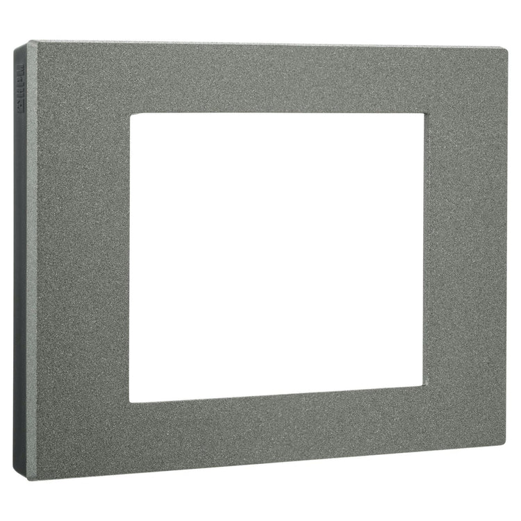 Hpm Vivo Coverplate - Grey Gloss - 118 x 85mm