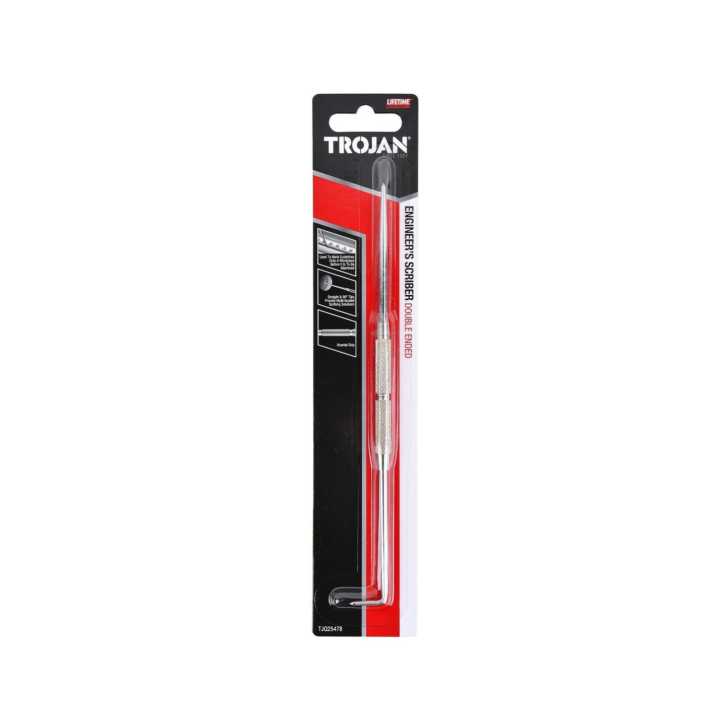 Trojan Double Ended Engineer Scriber - 256mm