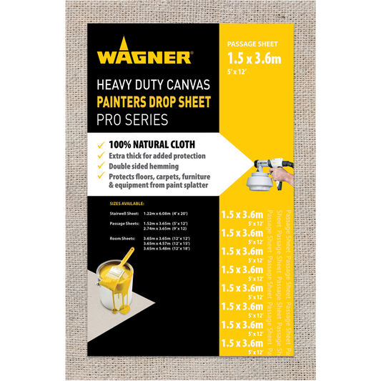 Wagner Heavy Duty Drop Cloth - 1.52 x 3.65m
