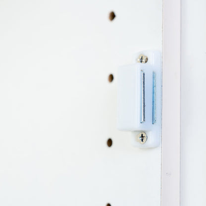 Taskmaster Magnetic Door Catch - 46mm - White - 3 Pack