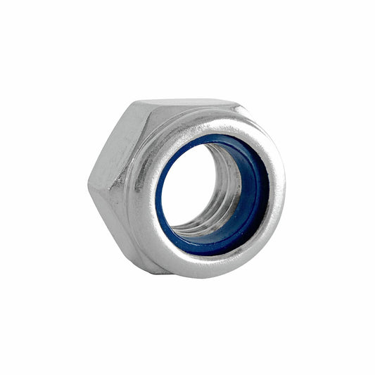 Pinnacle M6 Stainless Steel Nylon Lock Nut - 6 Pack