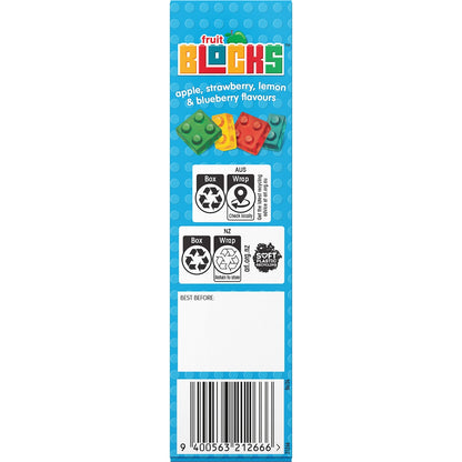 Nice & Natural Fruit Blocks Apple Strawberry Lemon & Raspberry 6 Pack