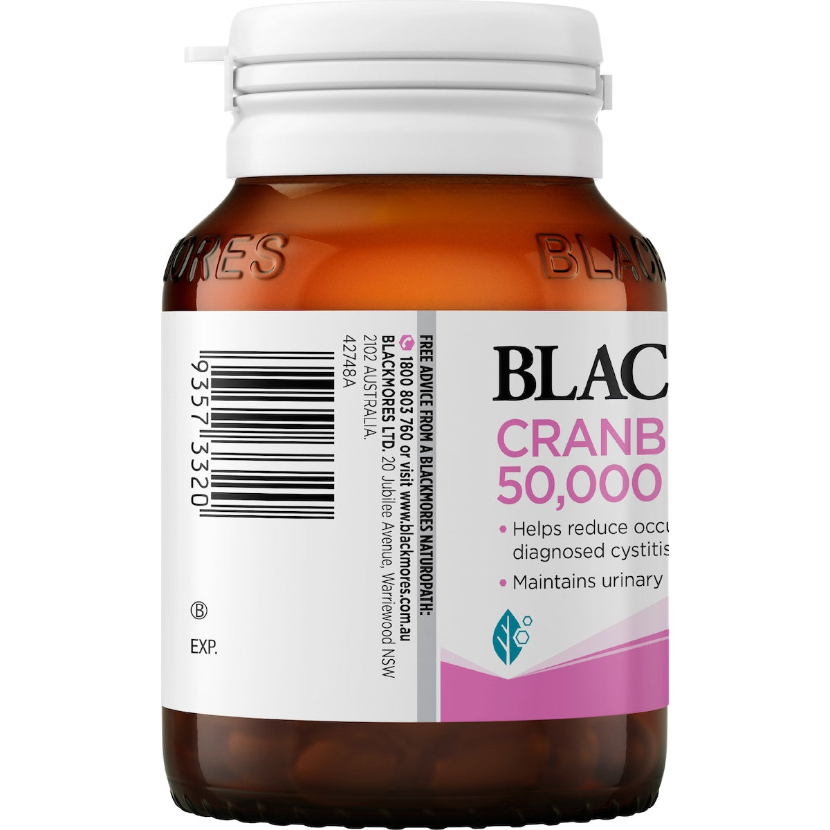Blackmores Cranberry Forte 50000mg Capsules 30 Pack
