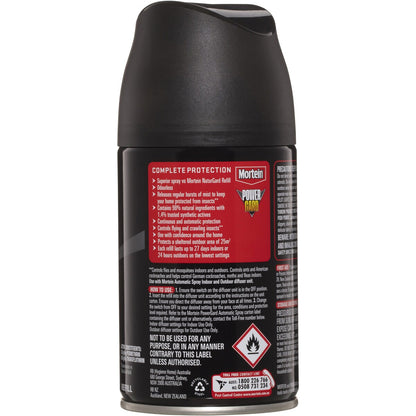 Mortein Powergard Odourless Multi Insect Automatic Spray Refill 154g