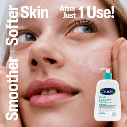 Cetaphil Gentle Exfoliating Sa Cleanser Sensitive Skin 236ml