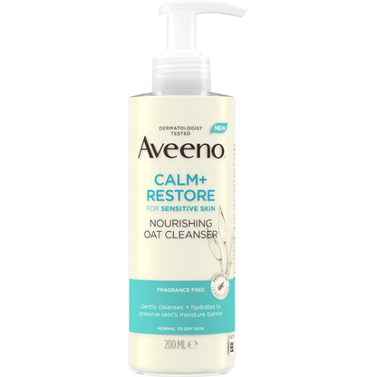 Aveeno Calm & Restore Oat Cleanser 200ml