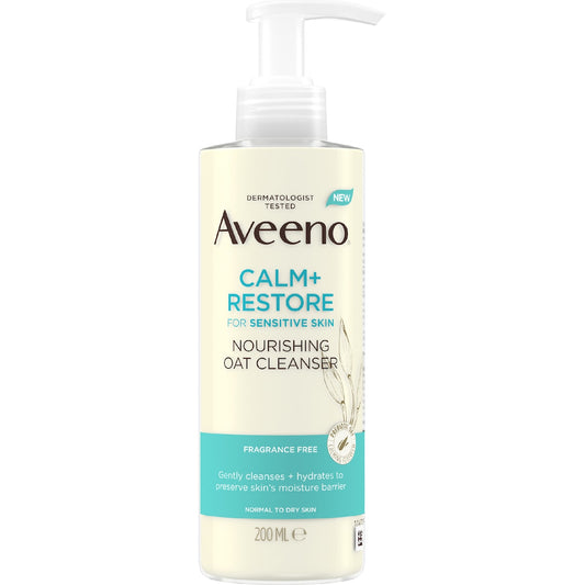 Aveeno Calm & Restore Oat Cleanser 200ml