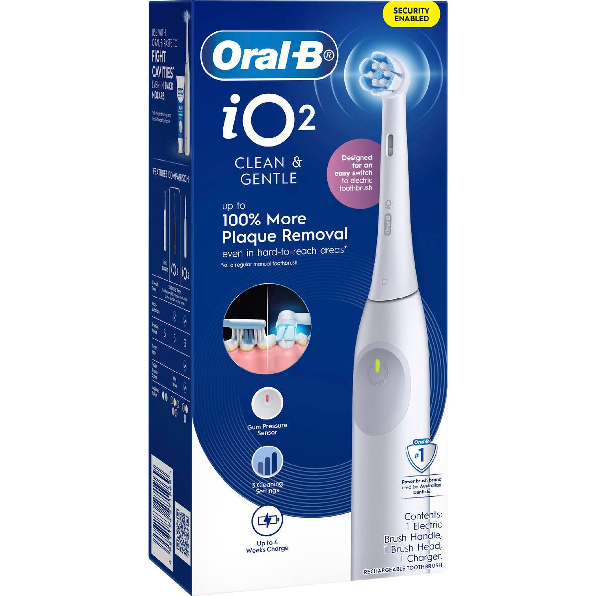 Oral-b Io2 Electric Toothbrush Set Simple White Each