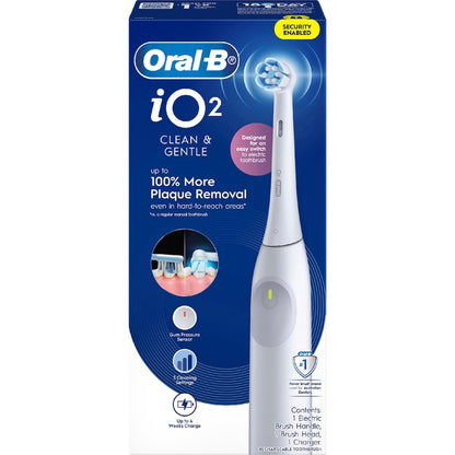 Oral-b Io2 Electric Toothbrush Set Simple White Each