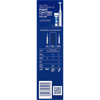 Oral-b Io2 Electric Toothbrush Set Simple White Each