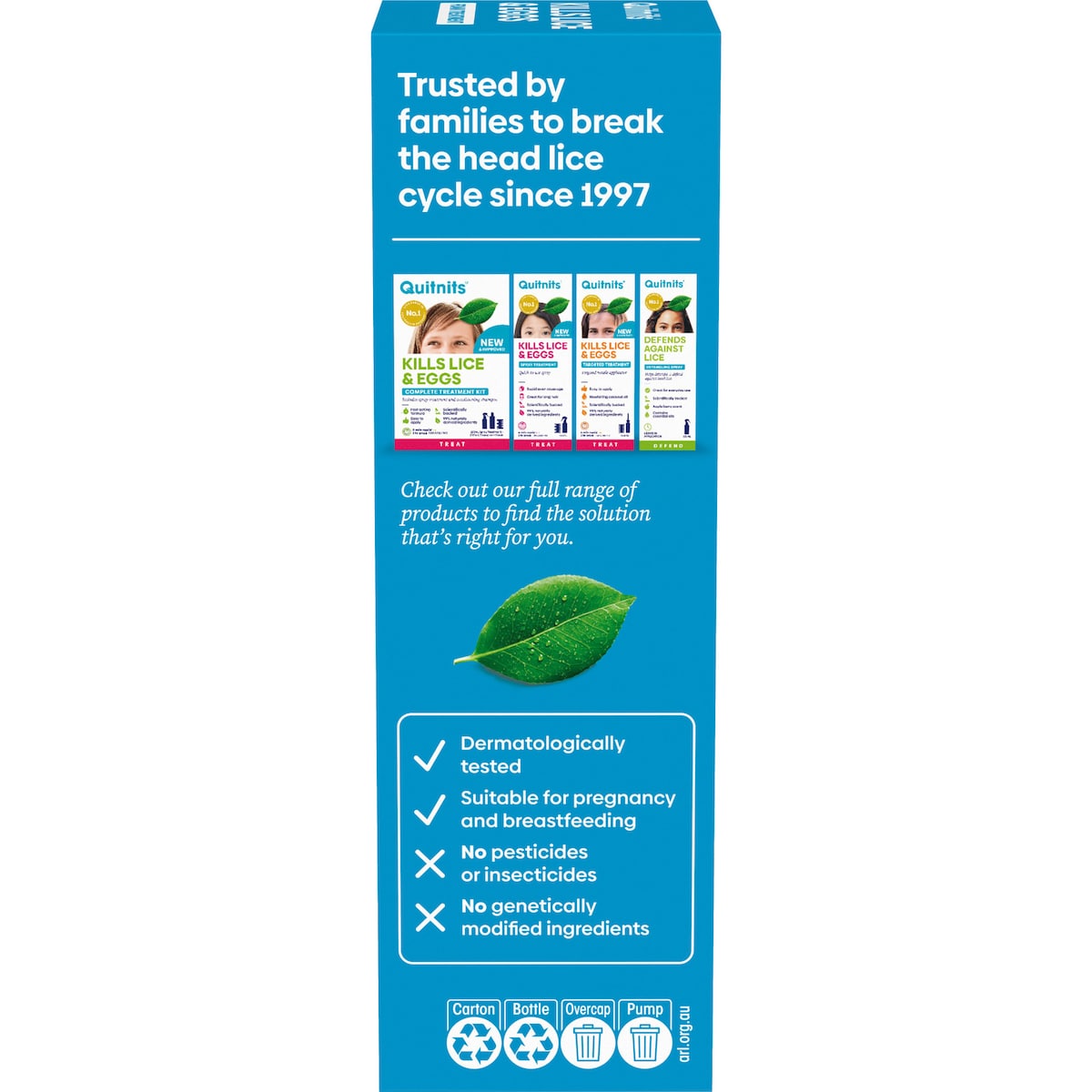 Quitnits Head Lice Treatment Foam 125ml