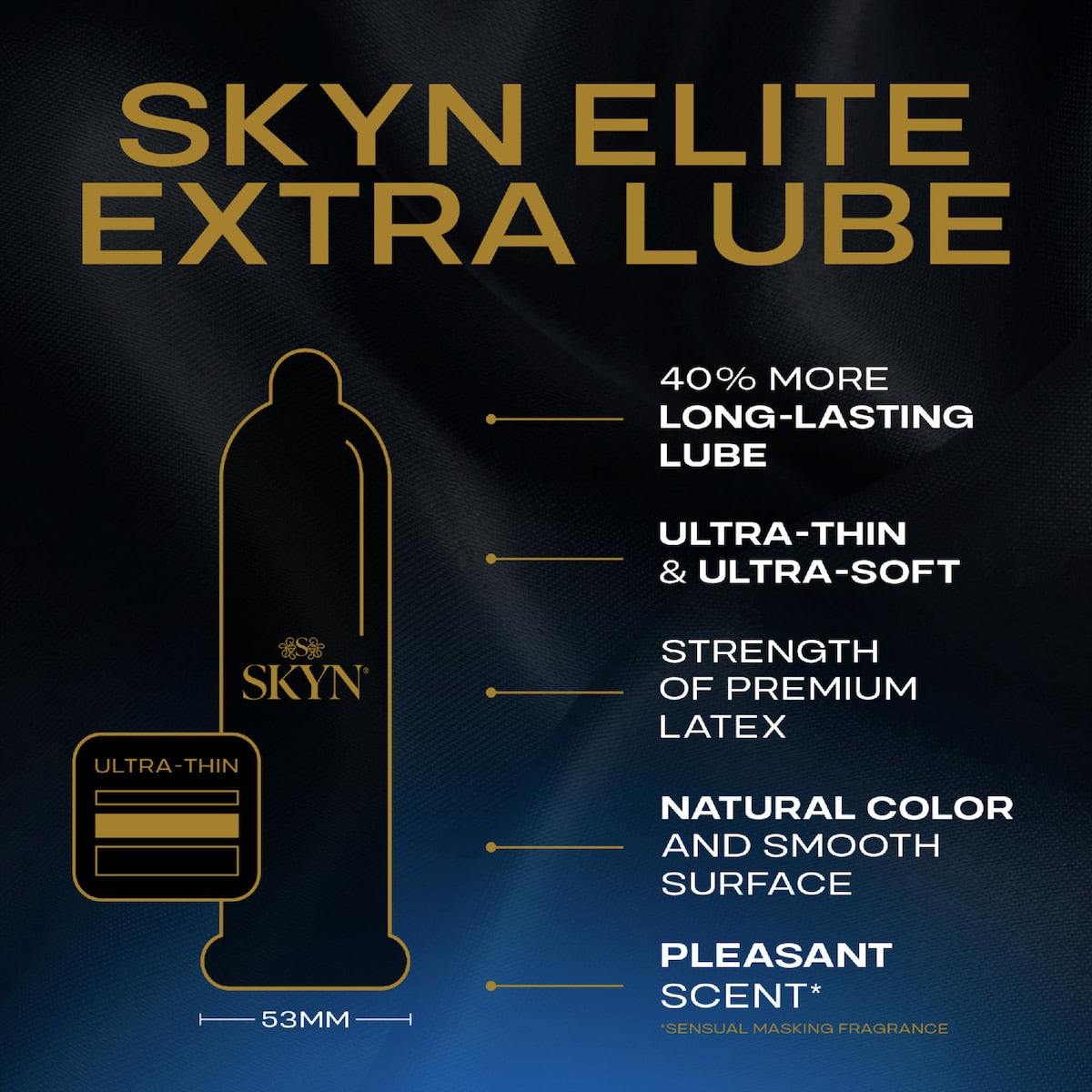 Skyn Condoms Elite Extra Lube 10 Pack