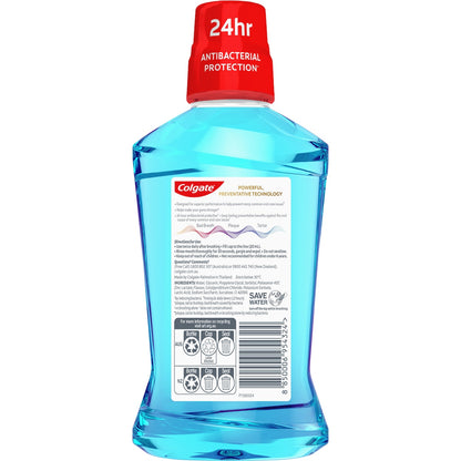 Colgate Total Active Prevention Mouthwash Clean Mint 500ml