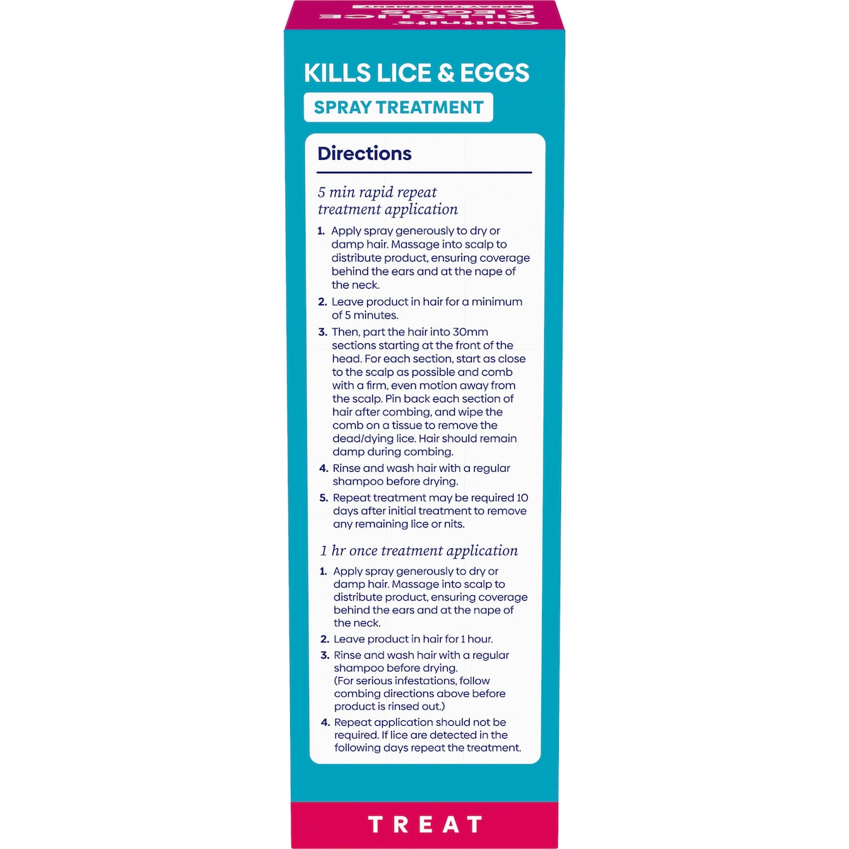 Quitnits Head Lice Treatment Spray 125ml