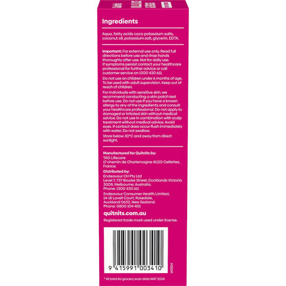 Quitnits Head Lice Treatment Spray 125ml