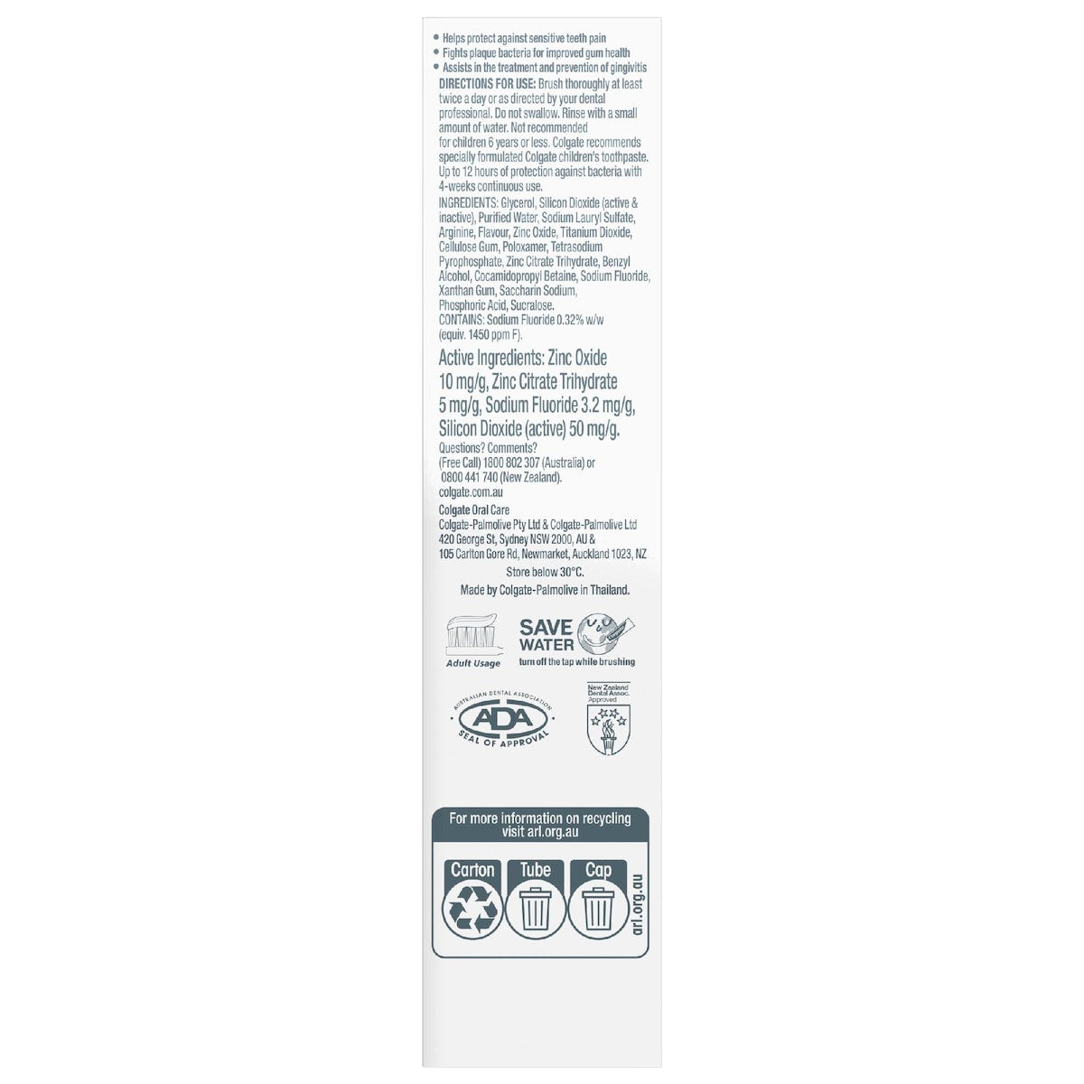 Colgate Total Toothpaste Sensitivity & Gum Health 115g