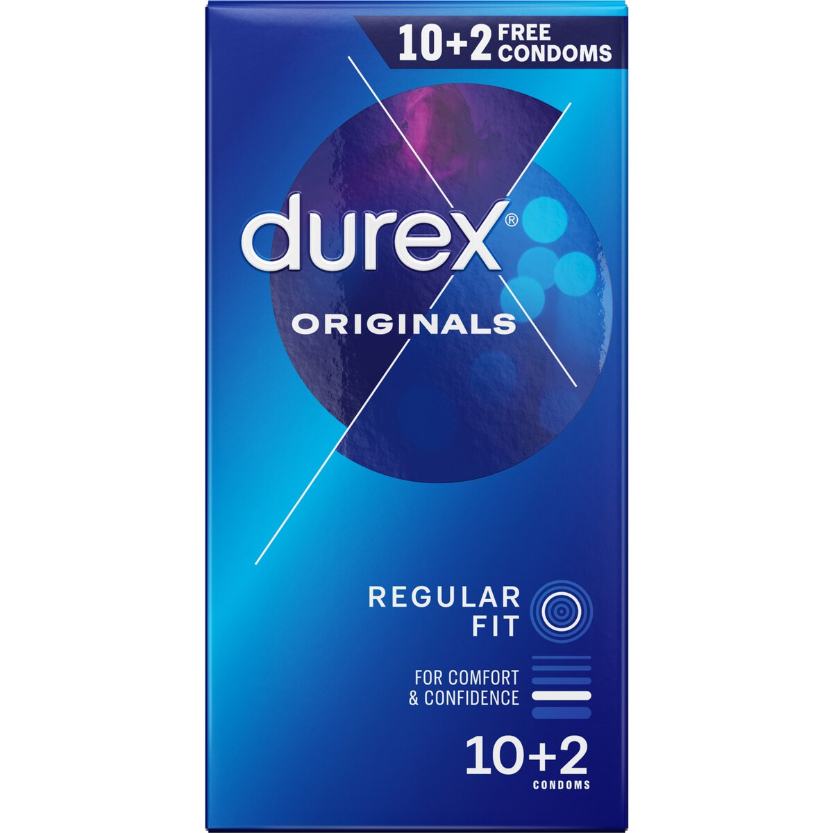 Durex Original Regular Fit Condoms 10+2 Pack