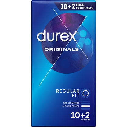 Durex Original Regular Fit Condoms 10 Pack