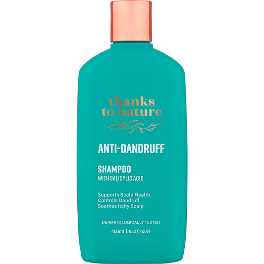Thanks To Nature Anti Dandruff Shampoo With Salicylic Acid 450ml