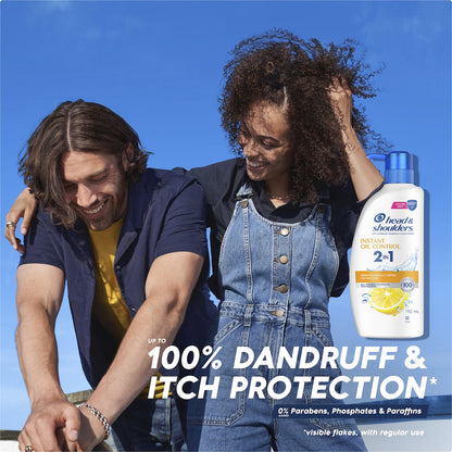 Head & Shoulders Instant Oil Control 2in1 Anti Dandruff Shampoo & Conditioner 750ml