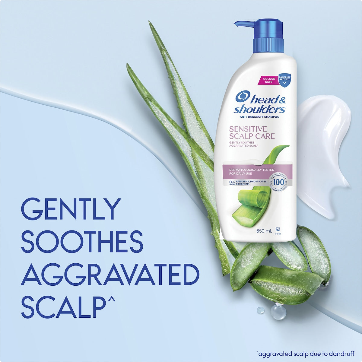 Head & Shoulders Sensitive Scalp Care Anti Dandruff Shampoo 850ml