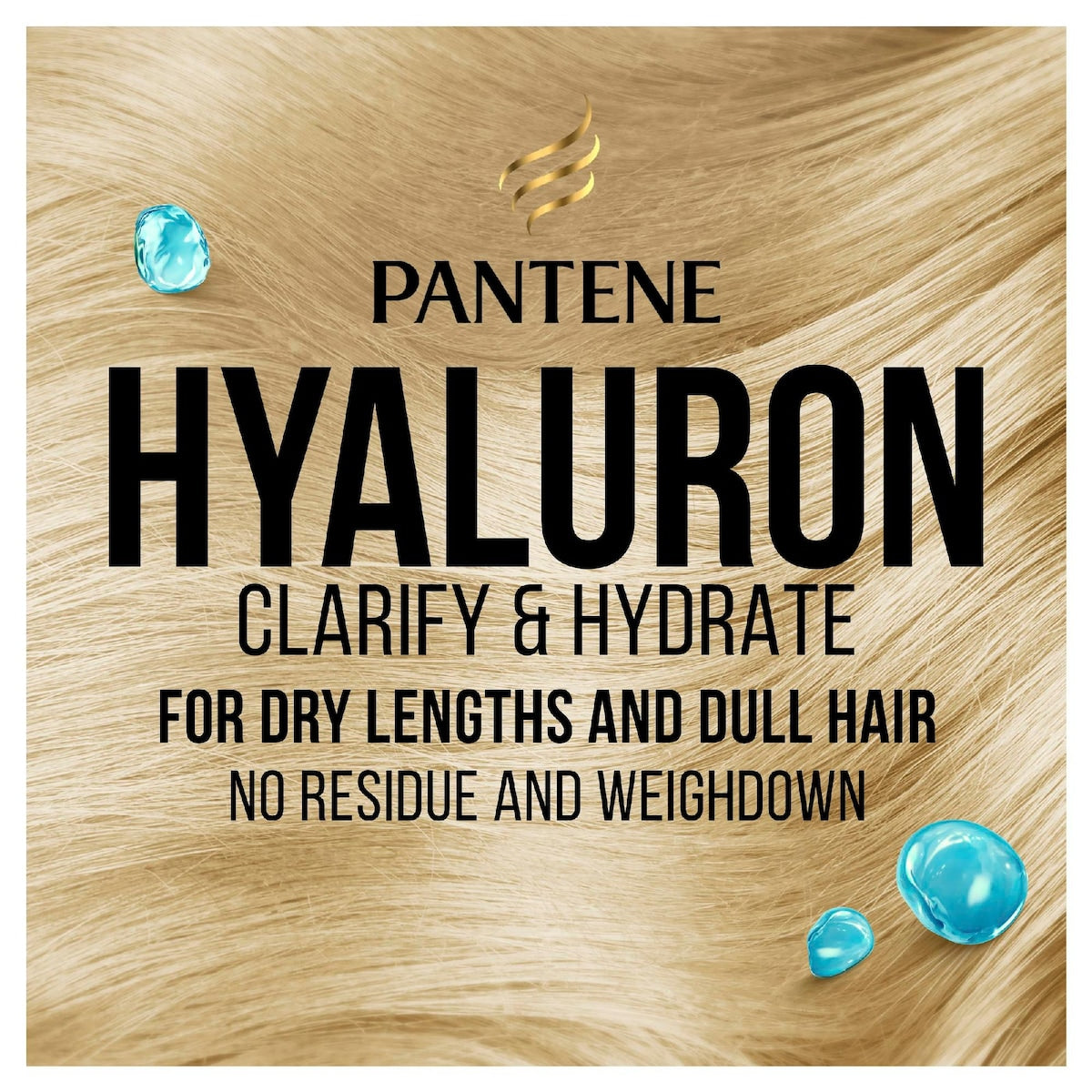 Pantene Hyaluron Clarify & Hydrate Shampoo 375ml