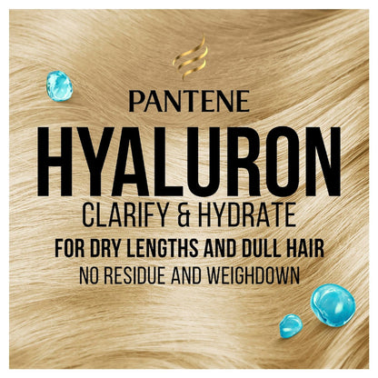 Pantene Hyaluron Clarify & Hydrate Shampoo 375ml