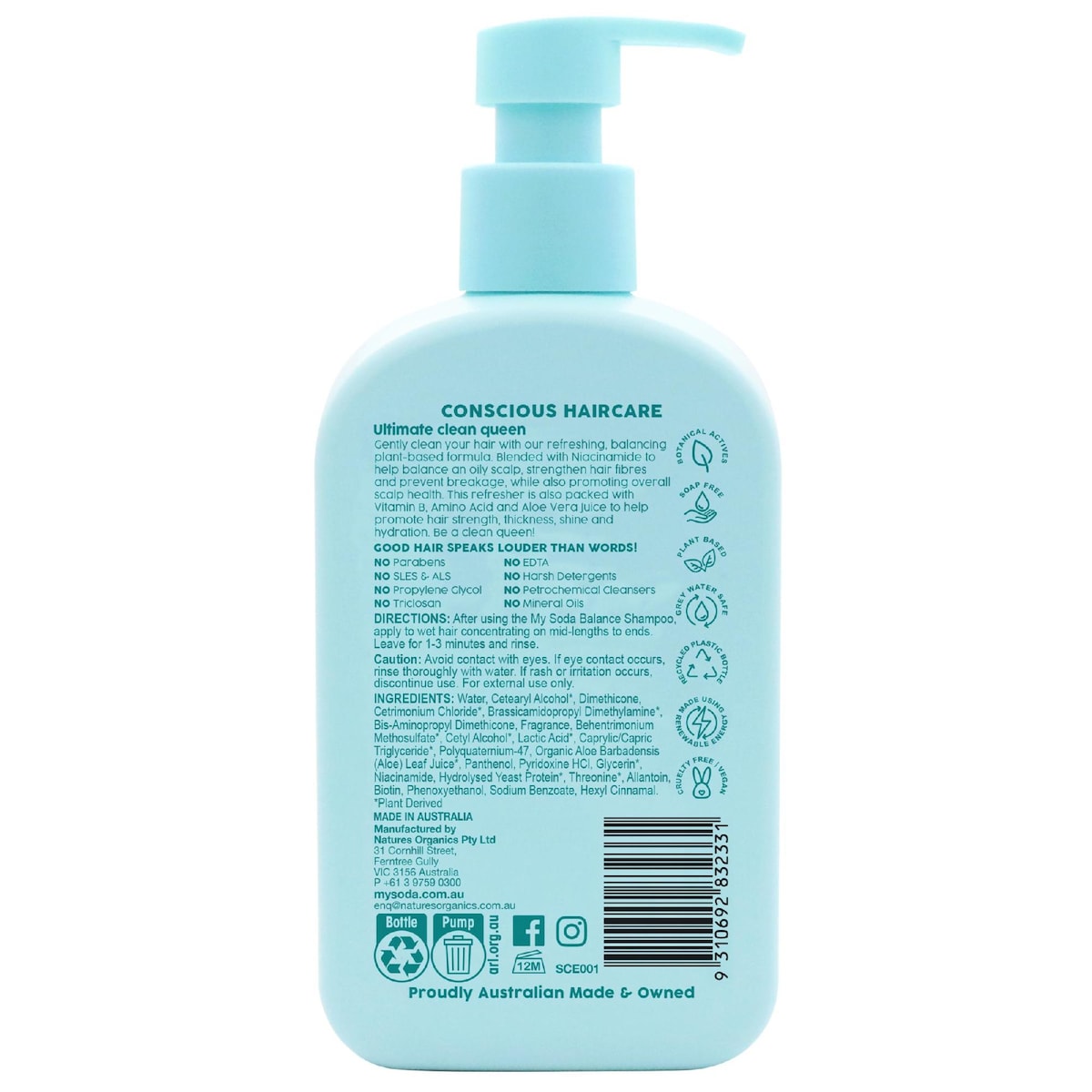My Soda Balance Oil Control Conditioner For Oily Hair 350ml